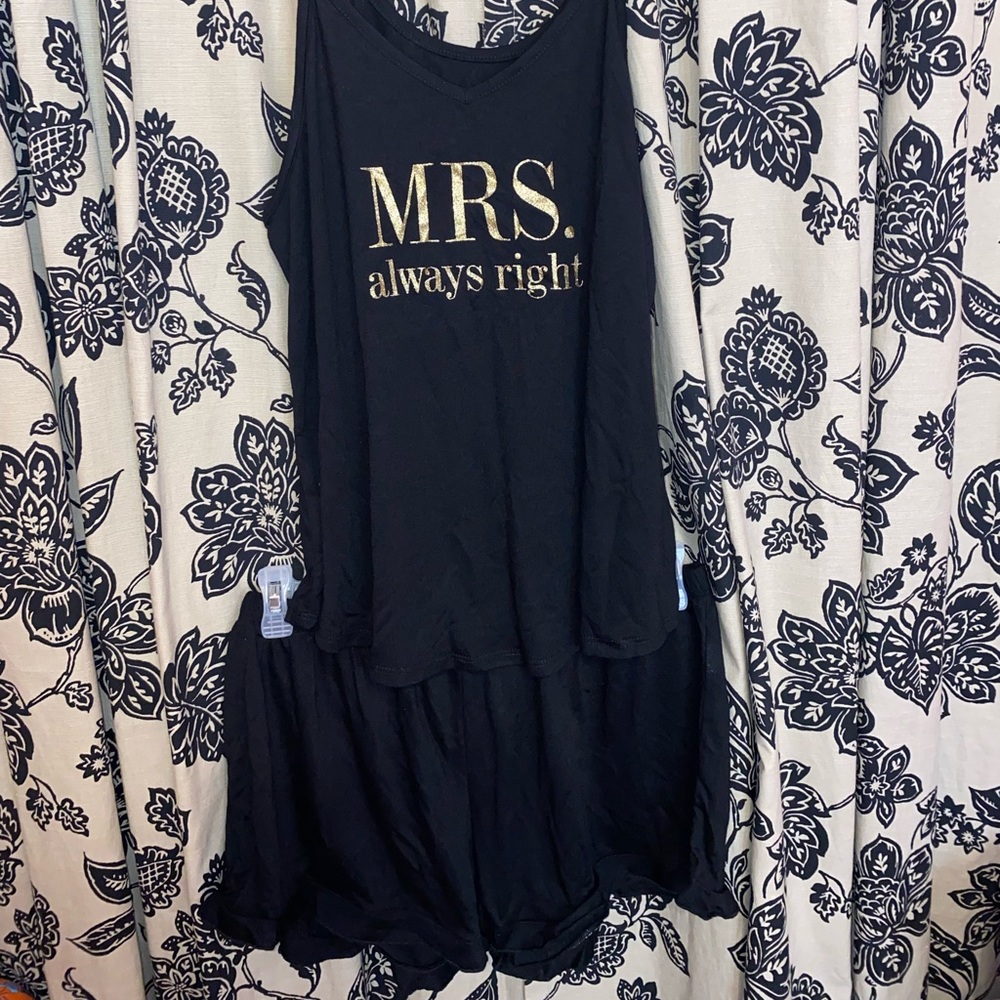Mrs. Always Right PJ set